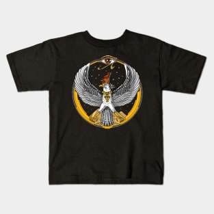 Ancient Egyptian Falcon God Horus Kids T-Shirt